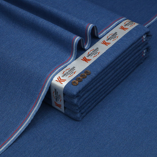Navy Trim khaddi kk-329