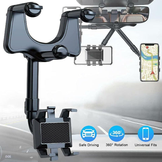 Universal 360° Rotatable Car Phone Holder (Safe Driving!)